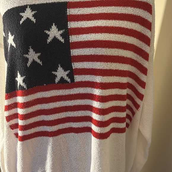 Women's American Flag Sweater - Picture 4 of 5